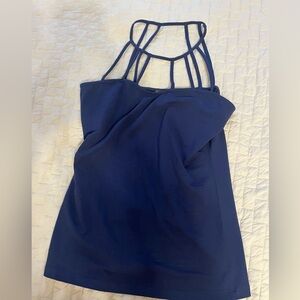 VENUS Midnight Blue strappy  tank top -S